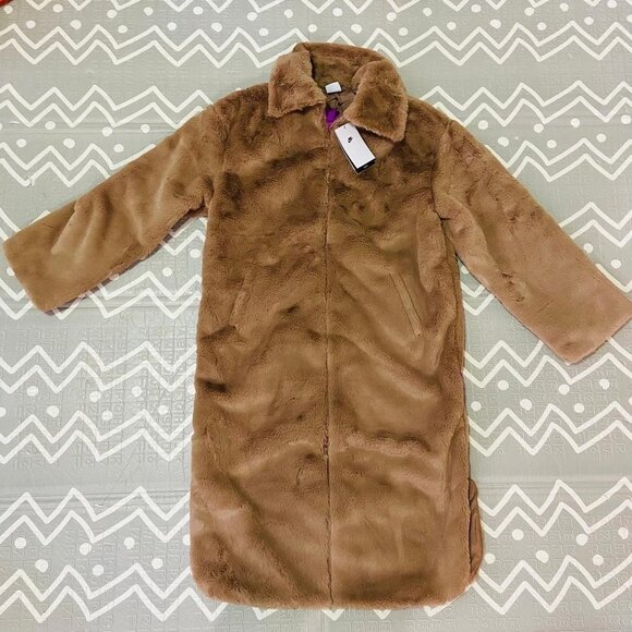 Nike special edition faux faur long coat jacket sherpa - Picture 4 of 8